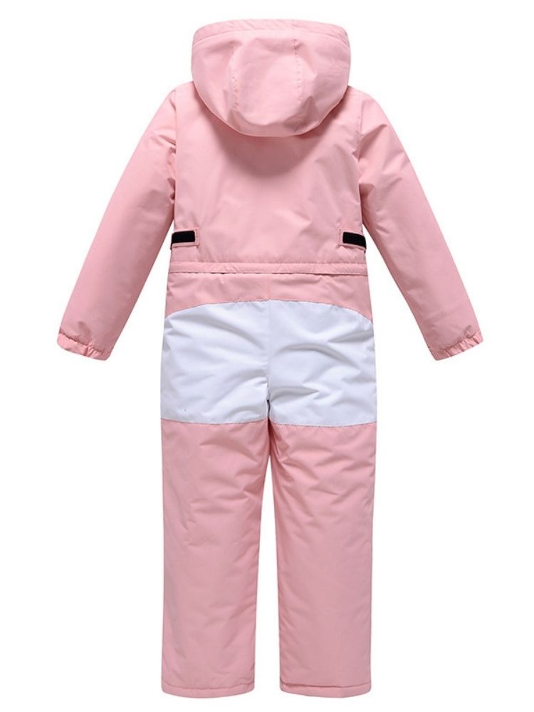 XwXwSeui Kids Insulated Breathable Ski Jumpsuit