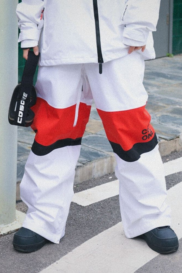 XwXwSeui Women Men Baggy Style Outdoor Ski Pants