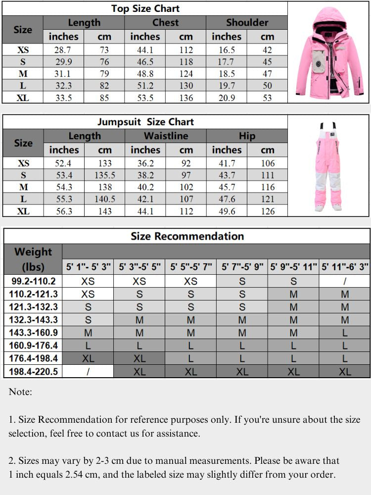 XwXwSeui Men Women Outdoor Windproof Snow Suits