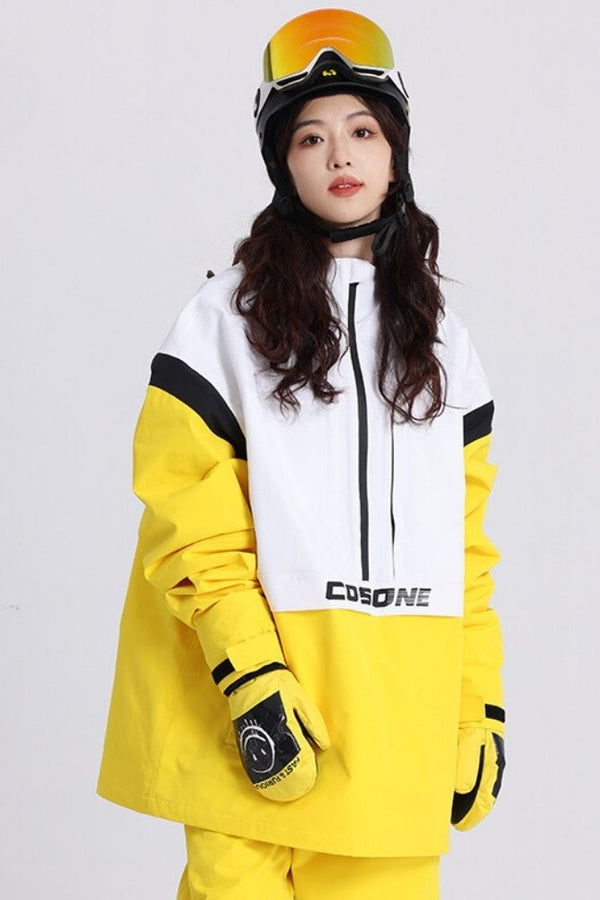 XwXwSeui Men Women Baggy Style Outdoor Snow Jacket