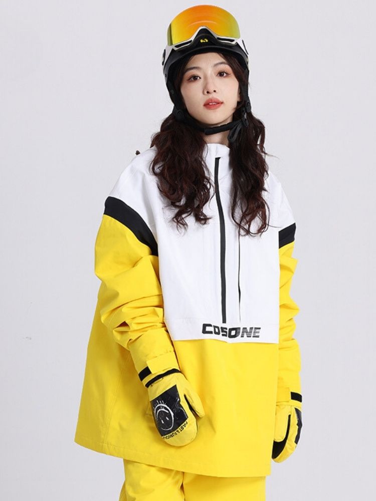 XwXwSeui Men Women Baggy Style Outdoor Snow Jacket