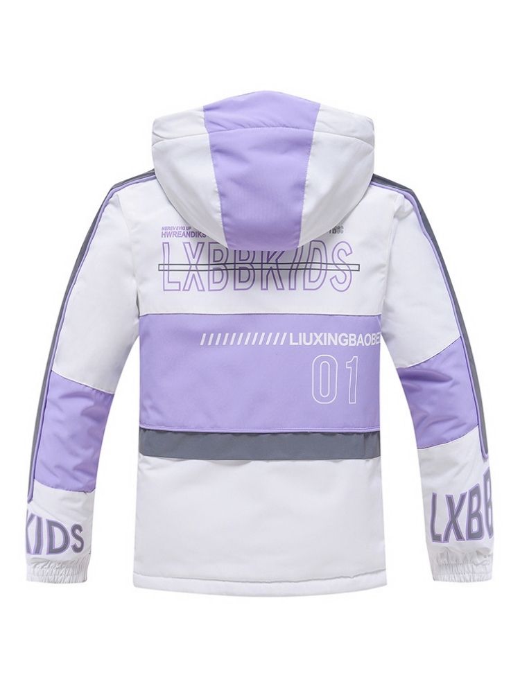 XwXwSeui Kids Reflective Insulated Snow Suits