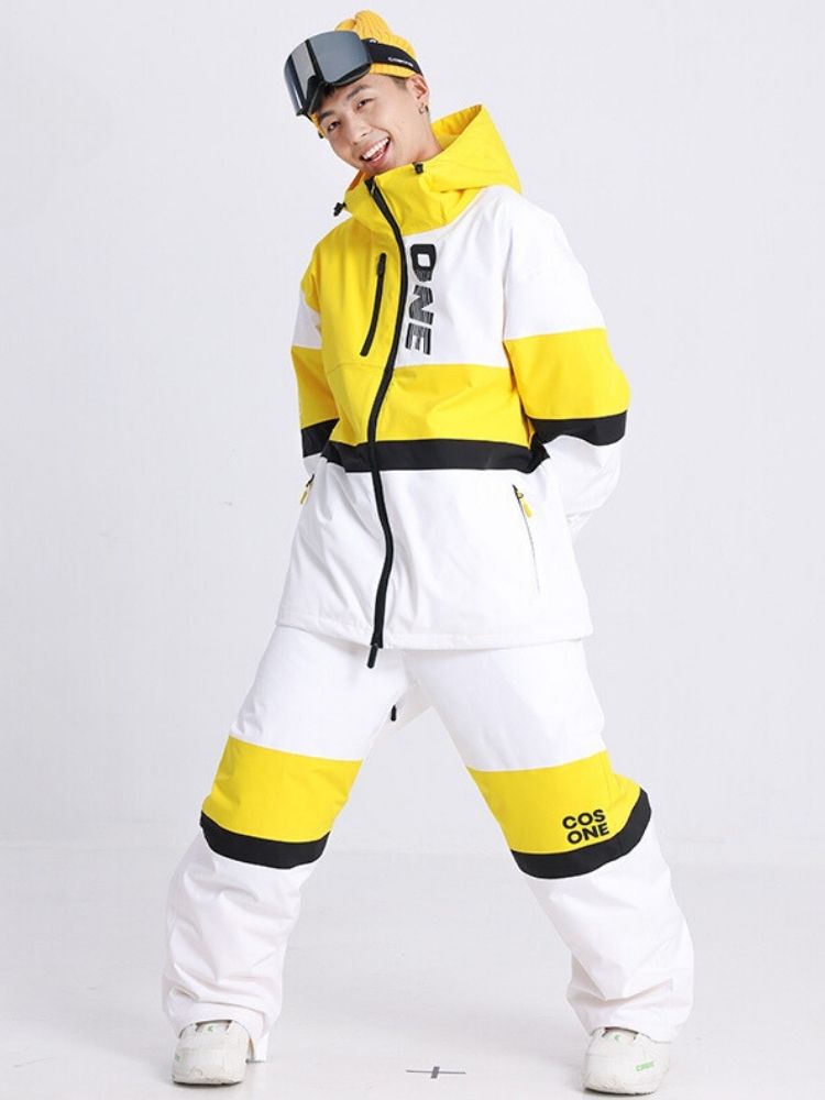 XwXwSeui Men Women Baggy Style Outdoor Snow Suits