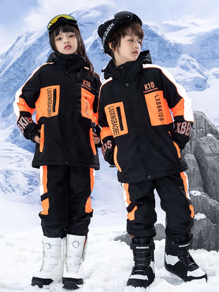 XwXwSeui Kids Loose Insulated Ski Pants