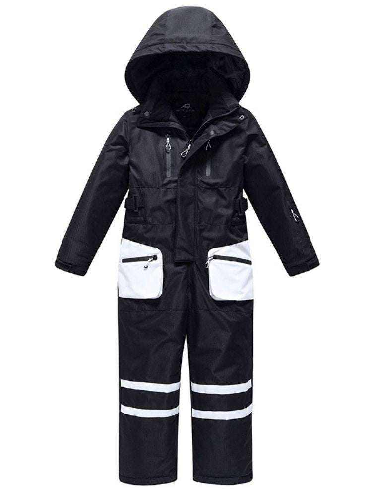 XwXwSeui Kids Insulated Breathable Ski Jumpsuit