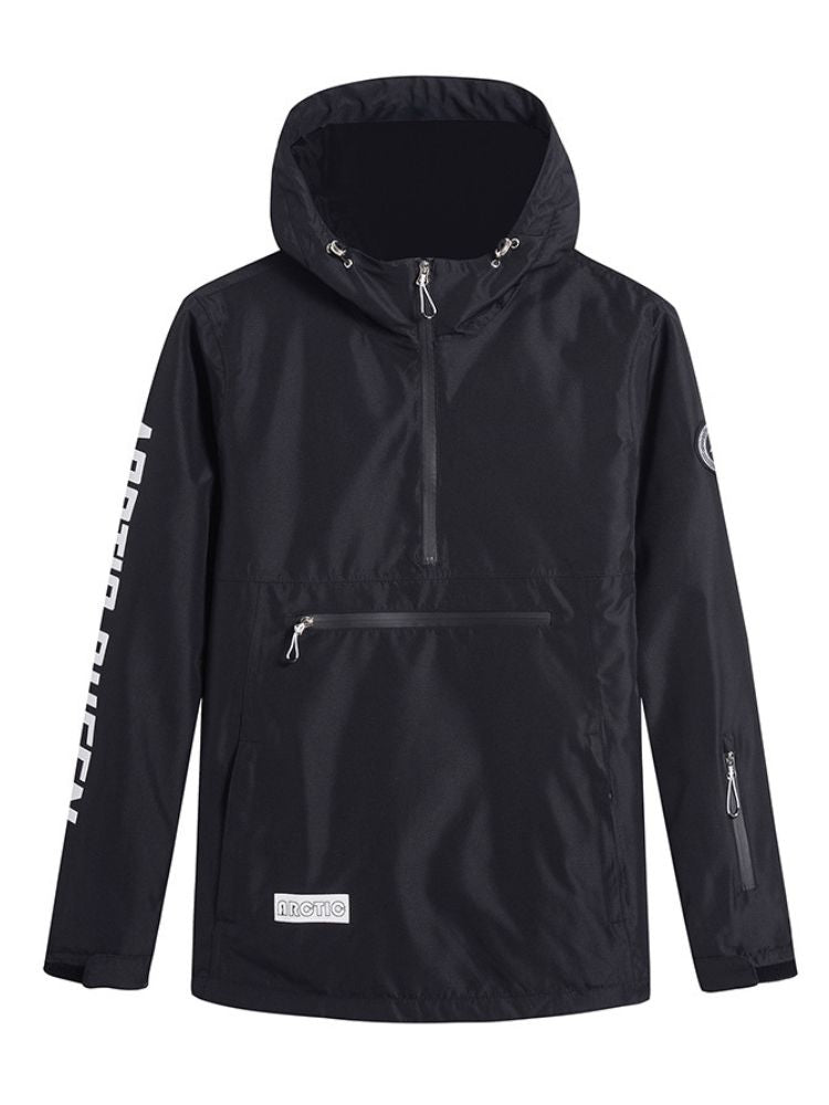 XwXwSeui Men Women Hooded Snow Jacket