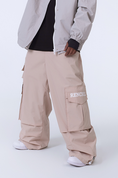 XwXwSeui Men Women Trendy Warm And Waterproof Baggy Style Ski Pants