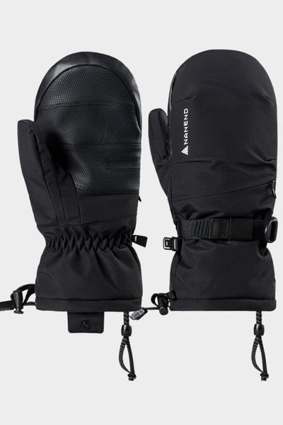 XwXwSeui Women Men Patchwork Waterproof Long Breathproof Chic Skiing Mittens