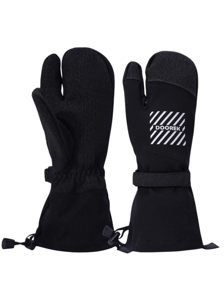 XwXwSeui Men Women Long Insulated Snow Mittens