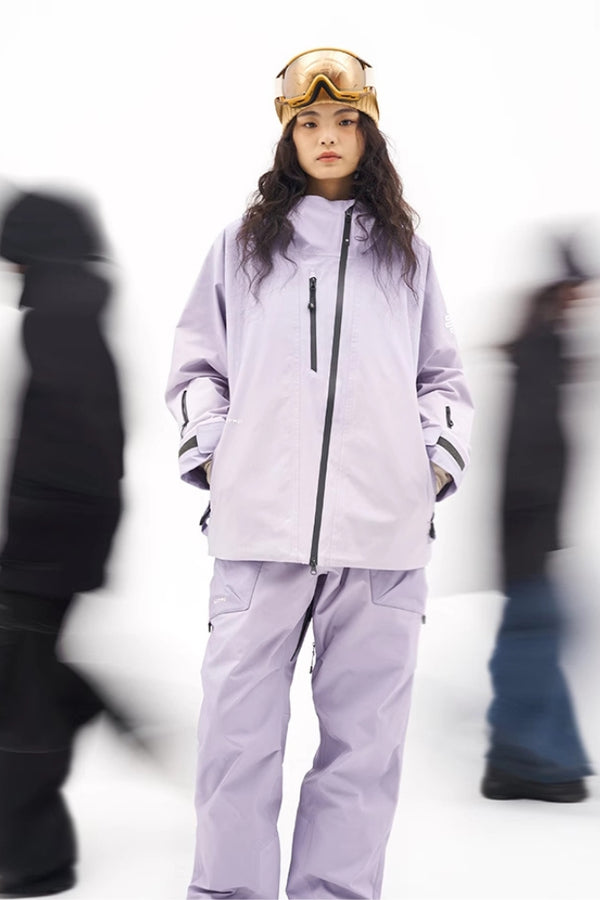 XwXwSeui Men Women Loose Insulated Ski Pants