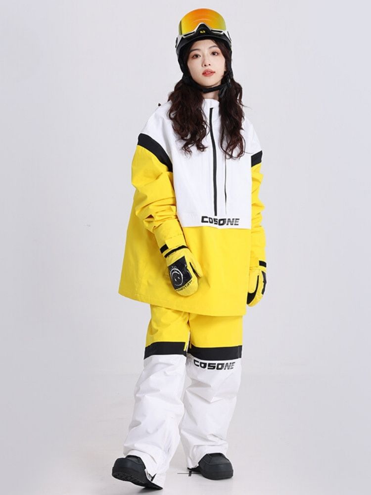 XwXwSeui Men Women Baggy Style Outdoor Snow Jacket