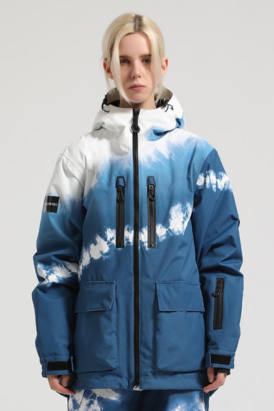 XwXwSeui Men Women Insulated Windproof Breathable Hooded Ski Jackets