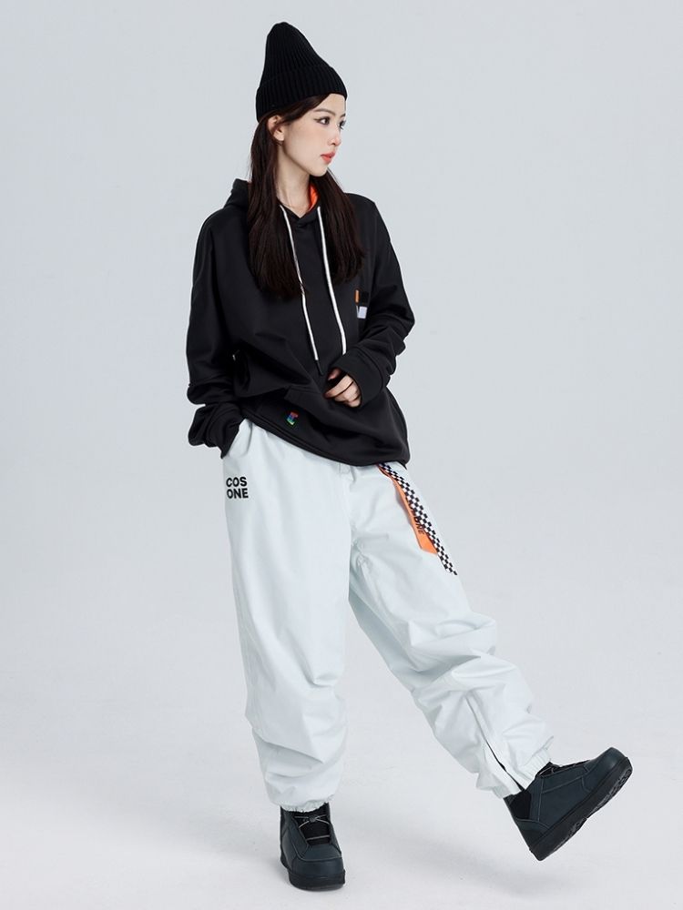 XwXwSeui Men Women Baggy Hip-Hop Ski Pants