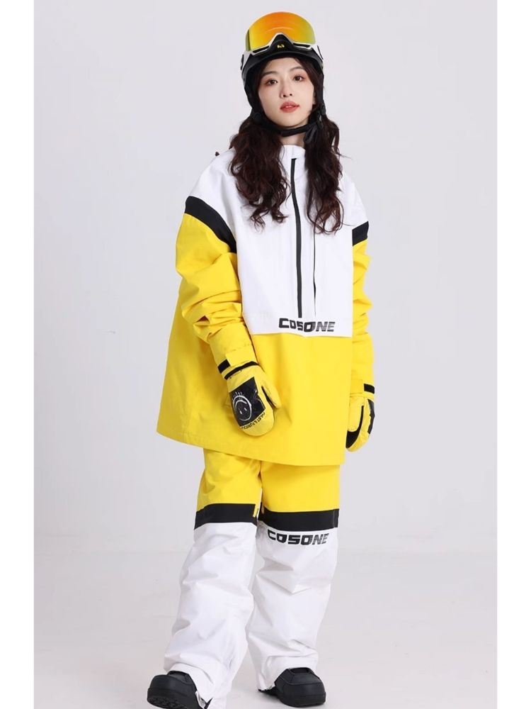 XwXwSeui Men Women Baggy Style Outdoor Snow Jacket