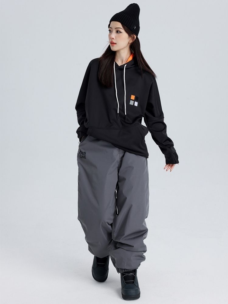 XwXwSeui Men Women Baggy Hip-Hop Ski Pants