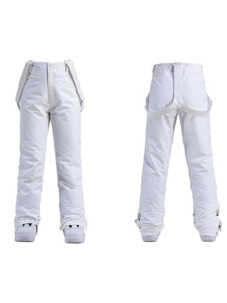 XwXwSeui Men Women Hiker Windproof Snow Suits-White Series