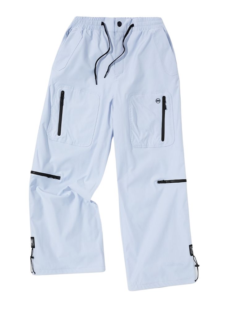 XwXwSeui Men Women Loose Insulated Ski Pants