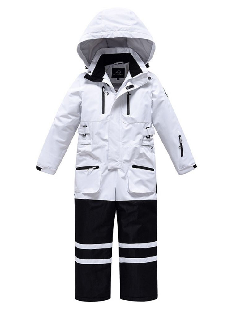 XwXwSeui Kids Insulated Breathable Ski Jumpsuit