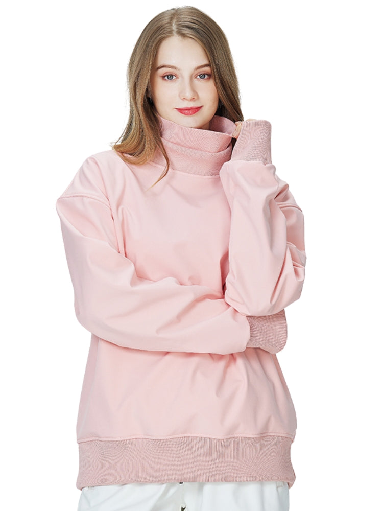 XwXwSeui Men Women Turtleneck Outdoor Ski Sweatshirt