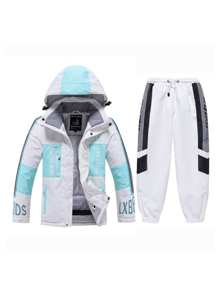 XwXwSeui Kids Reflective Insulated Snow Suits