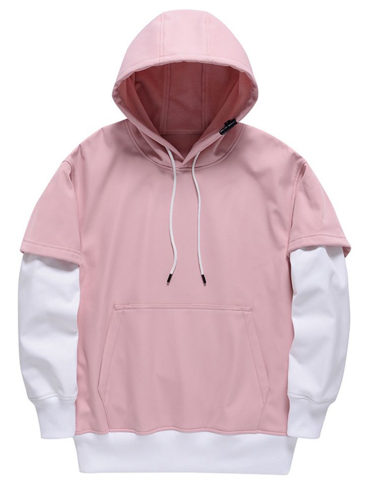 XwXwSeui Men Women Fleece Hoodie Ski Sweatshirt