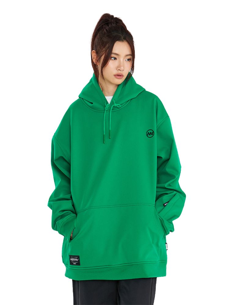 XwXwSeui Men Women Fleece Hoodie Loose Ski Sweatshirt