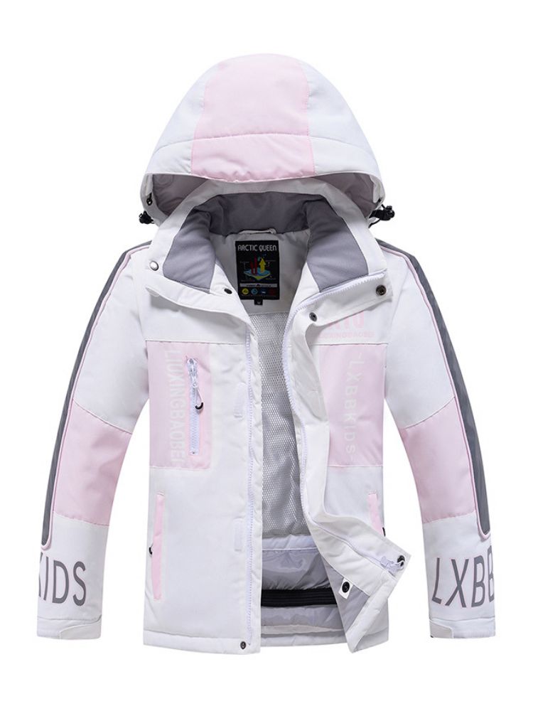 XwXwSeui Kids Reflective Insulated Snow Jacket