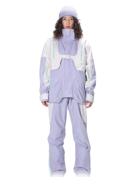 XwXwSeui Men Women Loose Insulated Snow Suits