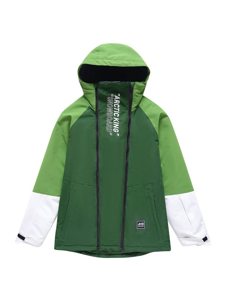 XwXwSeui Men Women Waterproof Insulated Snow Suits-Green Series