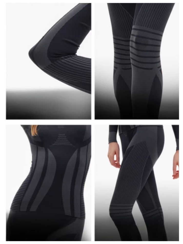 XwXwSeui Seamless Leggings Ski Base Layers