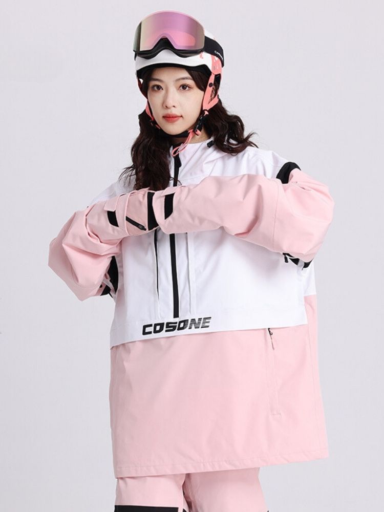 XwXwSeui Men Women Baggy Style Outdoor Snow Jacket