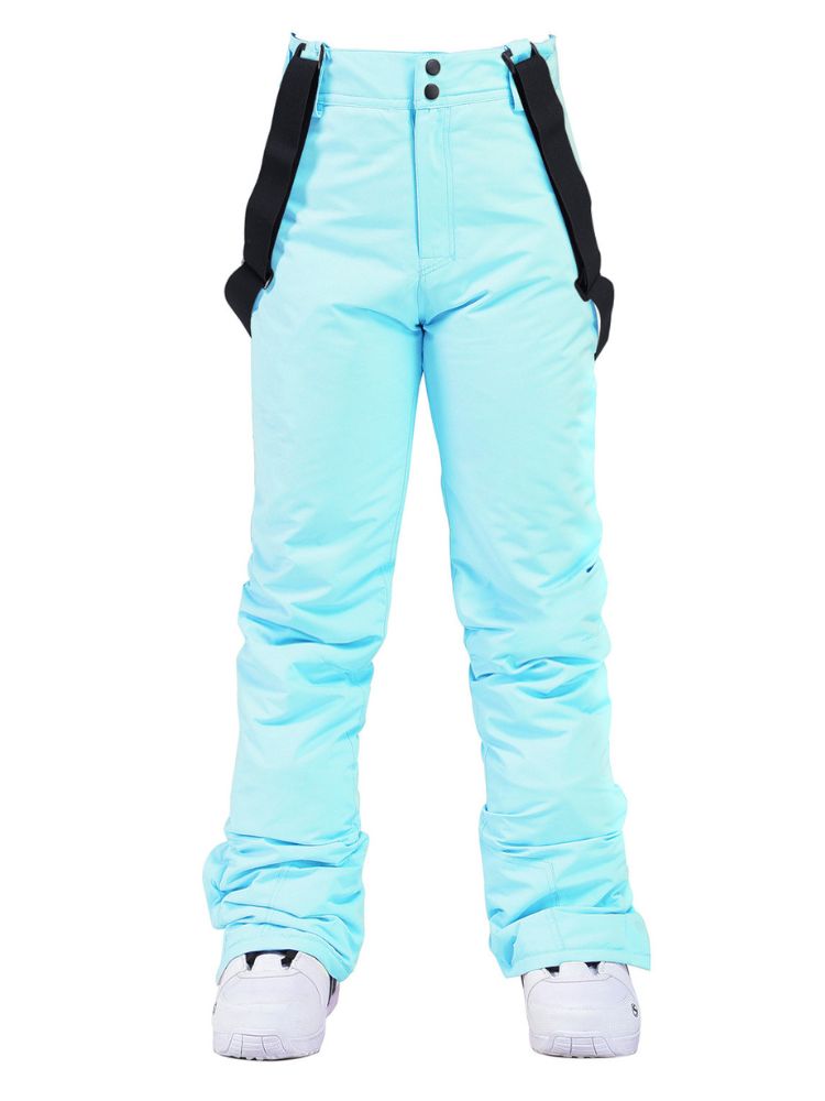 XwXwSeui Men Women Waterproof Slim Ski Pants