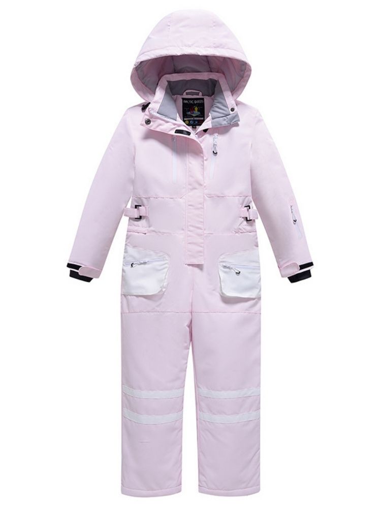 XwXwSeui Kids Insulated Breathable Ski Jumpsuit