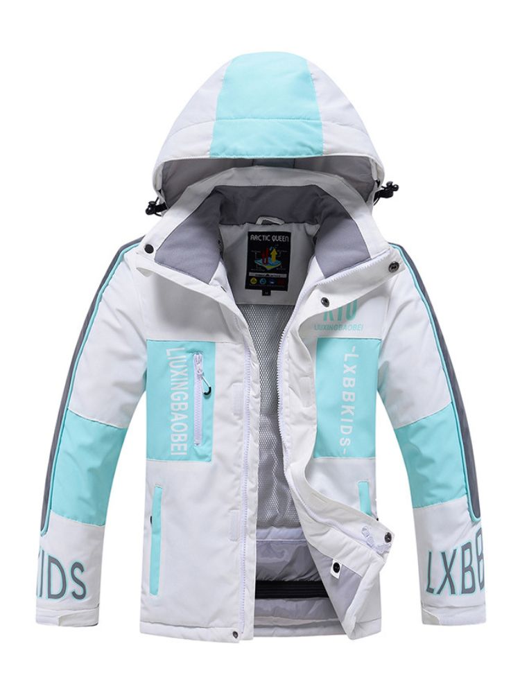 XwXwSeui Kids Reflective Insulated Snow Jacket