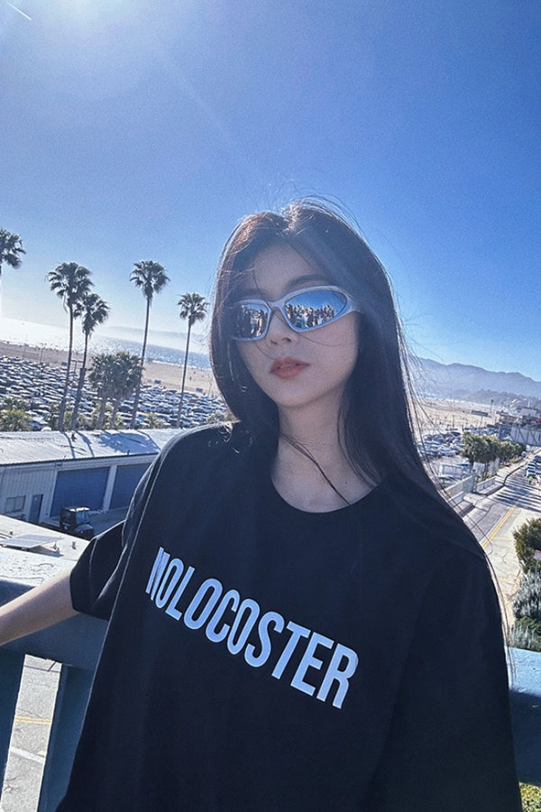 XwXwSeui Men Women City Printing Couples Cotton Tee