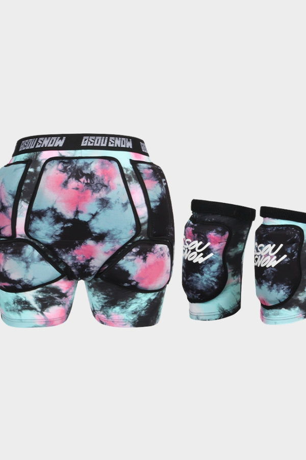 XwXwSeui Women and Men Fall-Resistant Outdoor Breathproof Protective Pad Sets