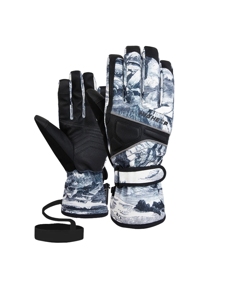 XwXwSeui Men Women Touch Screen Insulated Snow Gloves