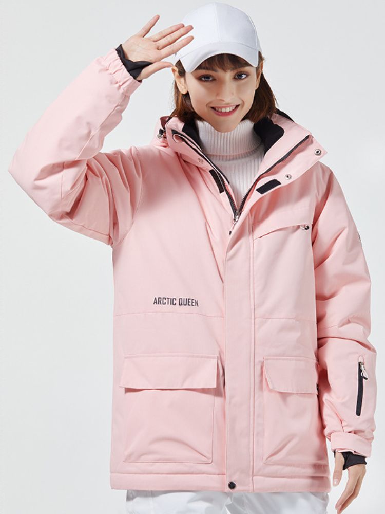 XwXwSeui Women Hooded Waterproof Snow Suits