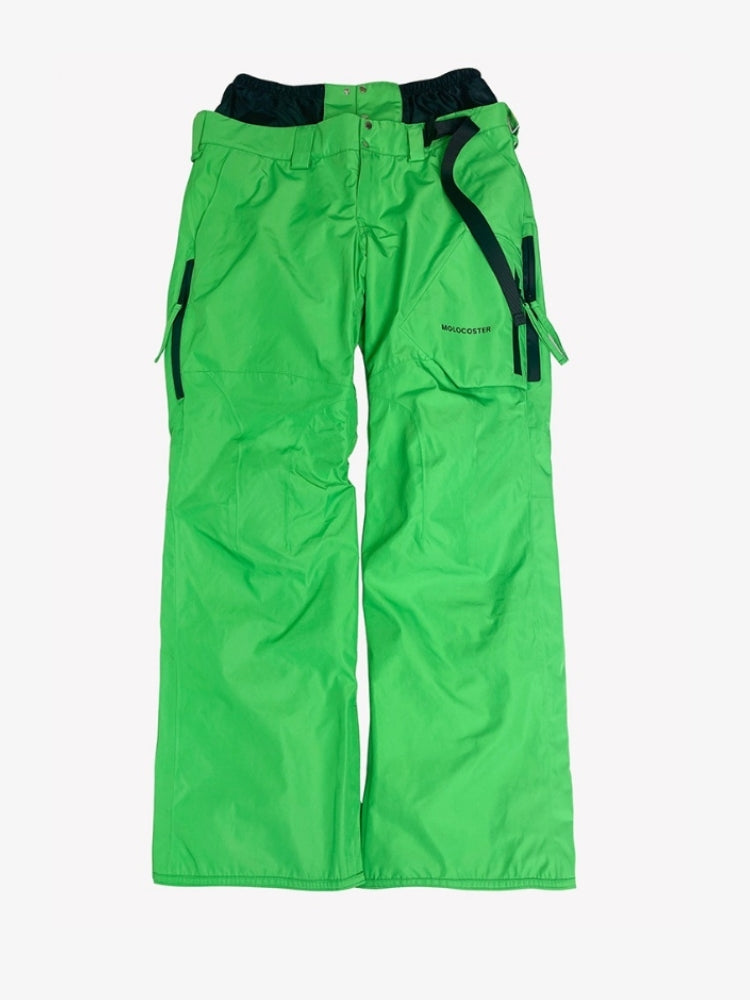 XwXwSeui Men Women Hip Hop Baggy Ski Pants