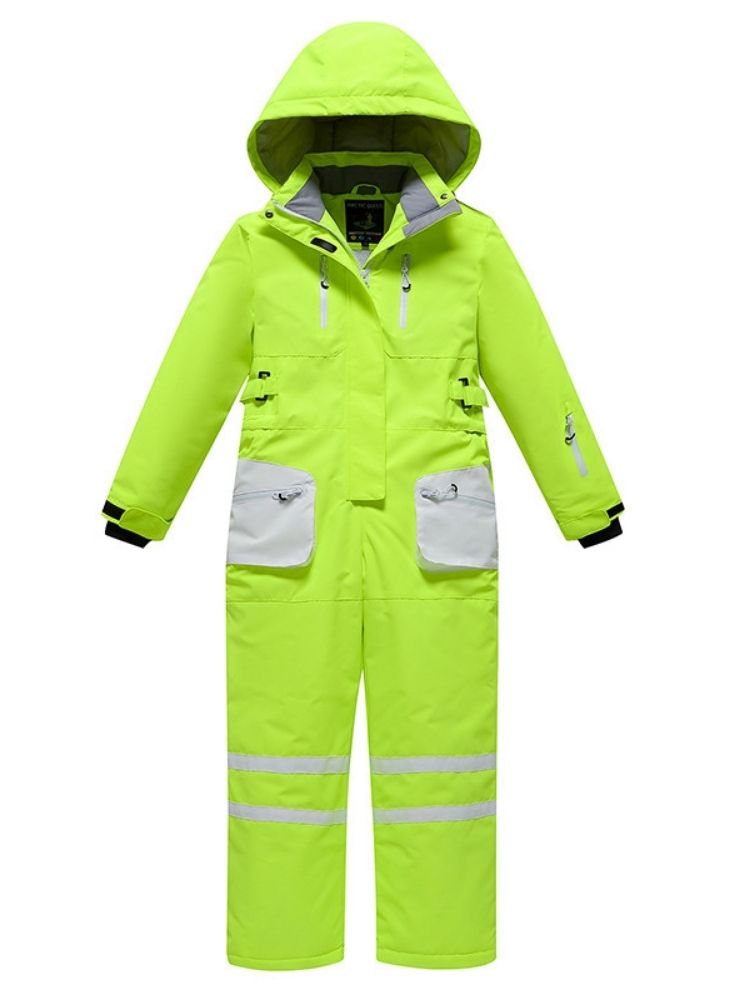 XwXwSeui Kids Insulated Breathable Ski Jumpsuit