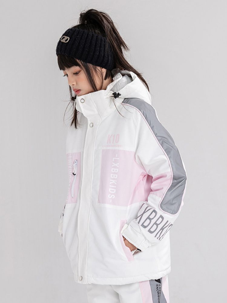 XwXwSeui Kids Reflective Insulated Snow Jacket