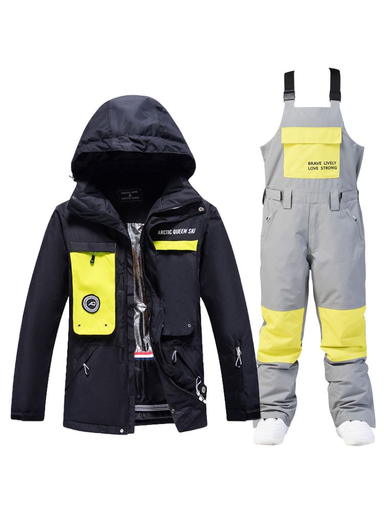 XwXwSeui Men Women Outdoor Windproof Snow Suits