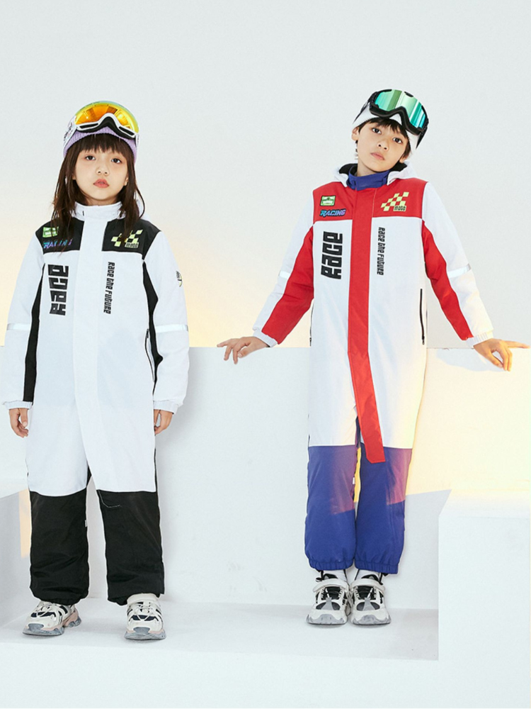 XwXwSeui Kids Insulated Hood Ski Jumpsuits