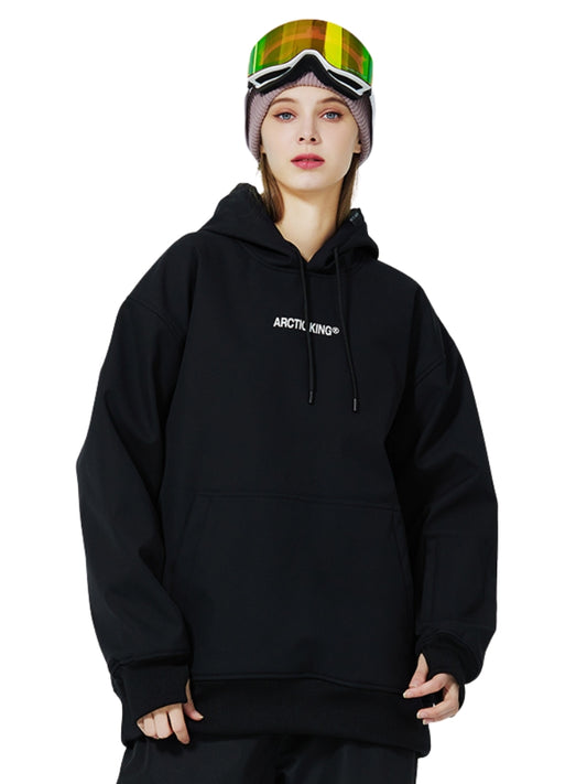 XwXwSeui Men Women Fleece Hoodie Ski Sweatshirt