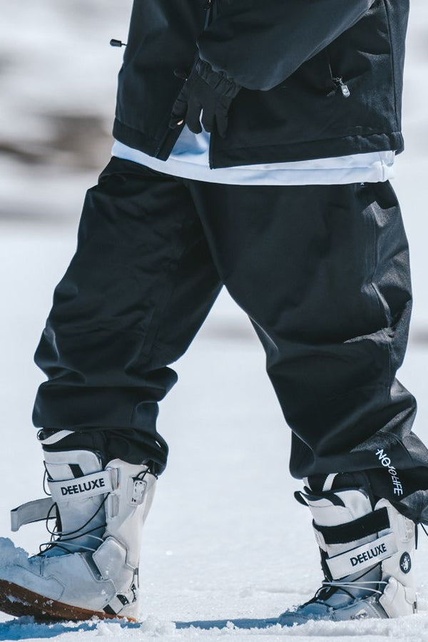 XwXwSeui Men Women Loose Fleeced Ski Pants