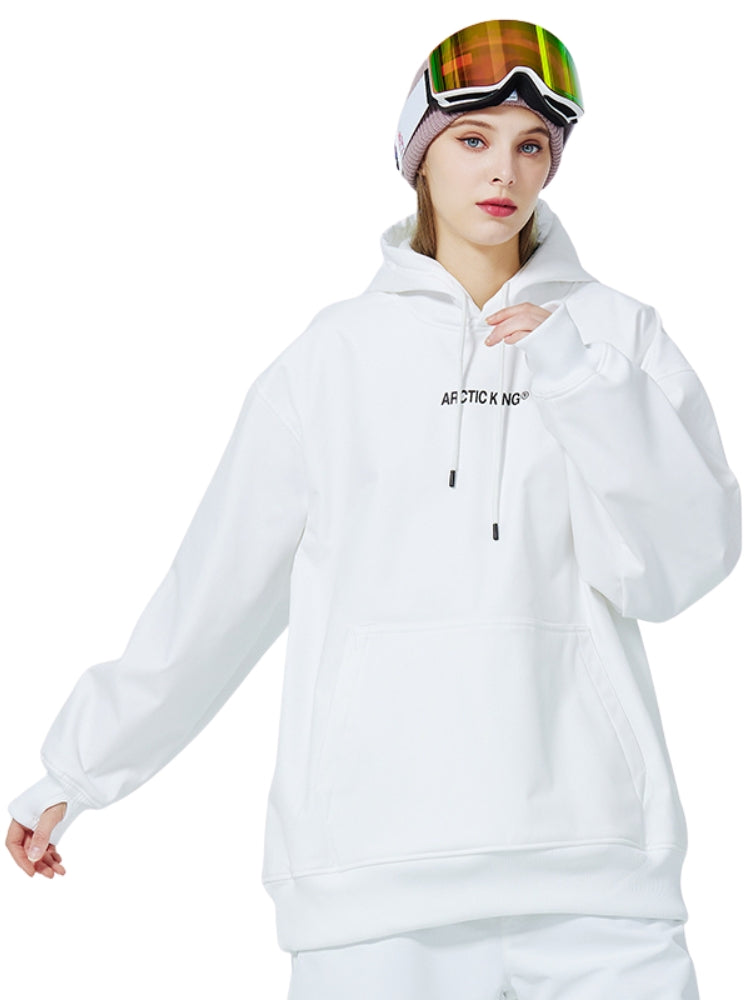 XwXwSeui Men Women Fleece Hoodie Ski Sweatshirt