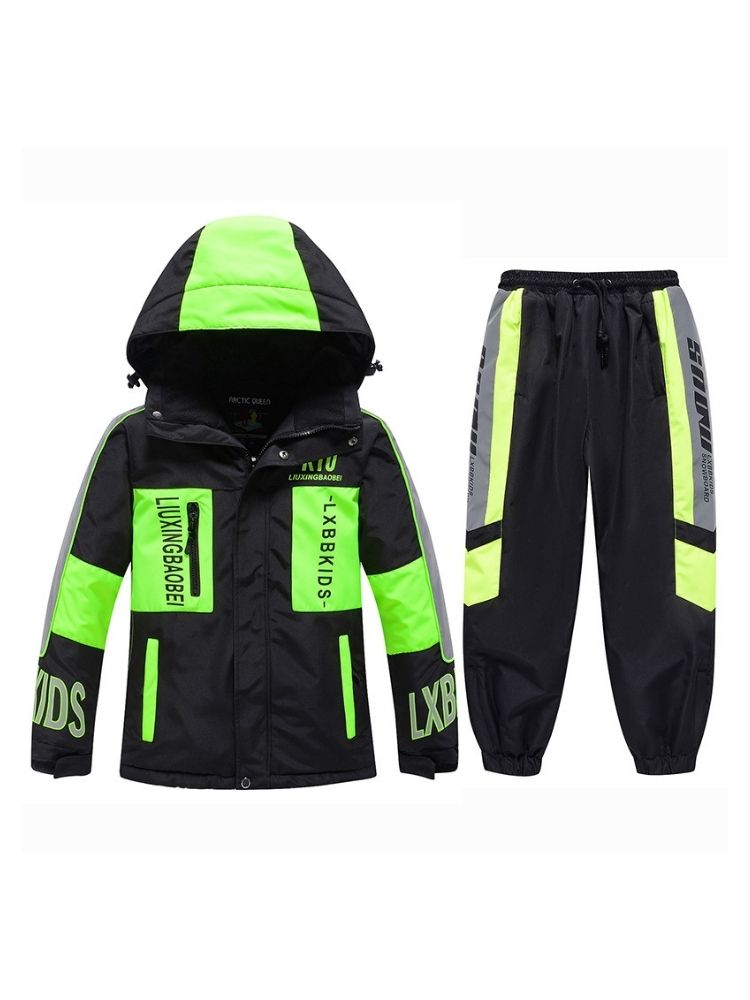 XwXwSeui Kids Reflective Insulated Snow Suits