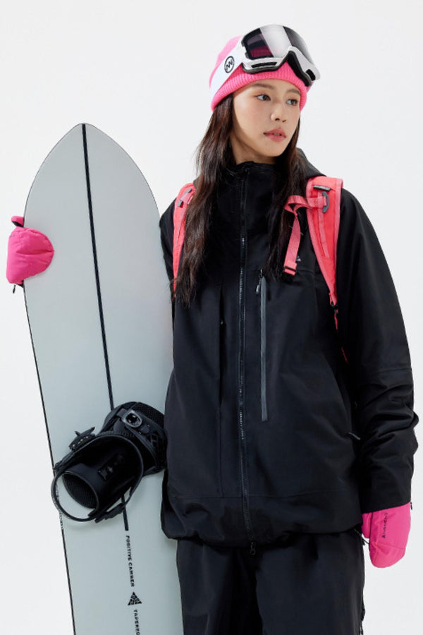 NANEND Oversized 3L Snowboard Jacket for Unisex