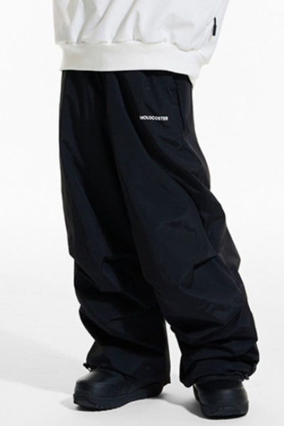 XwXwSeui Men Women 3L Fleeced Baggy Ski Pants
