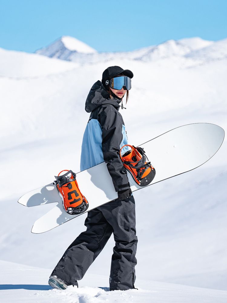 XwXwSeui Men Women Straight Waterproof Ski Pants